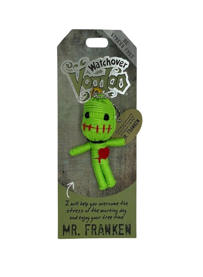 Watchover Voodoo 3-Inch Mr. Franken Keychain - Handcrafted Gift to Bring Good Luck and Positivity Everywhere You Go - Image 1